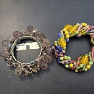 Colorful Beaded Women's Jewelry Set